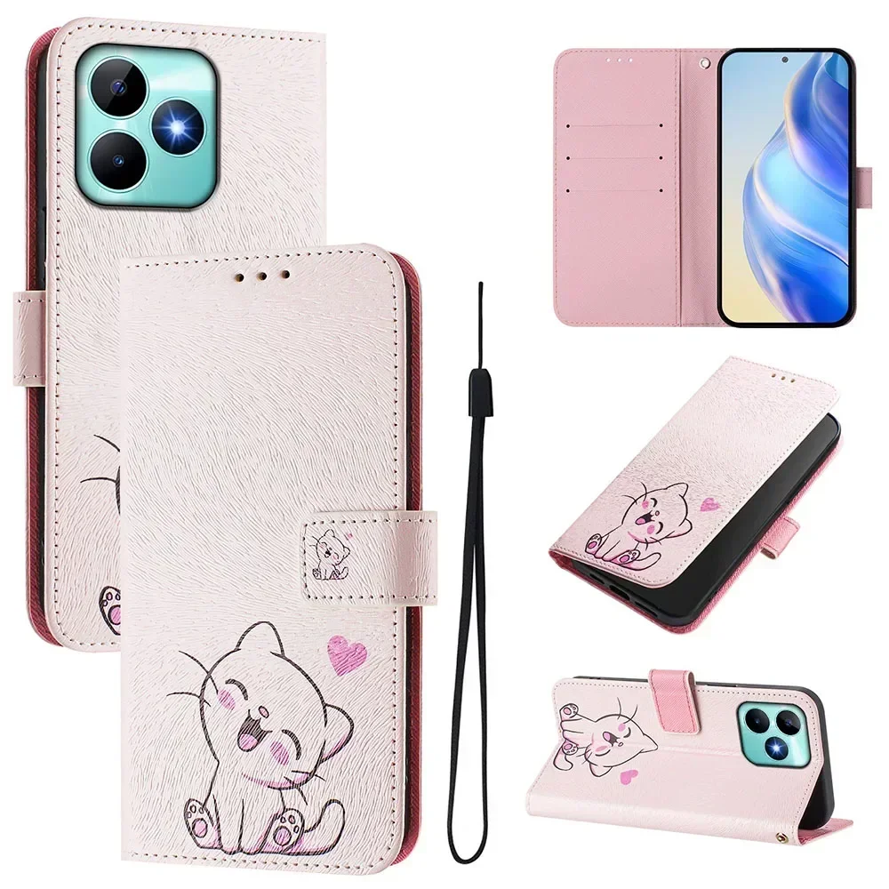 Luxury Leather Flip Wallet Case with Card Slot Holder Cover