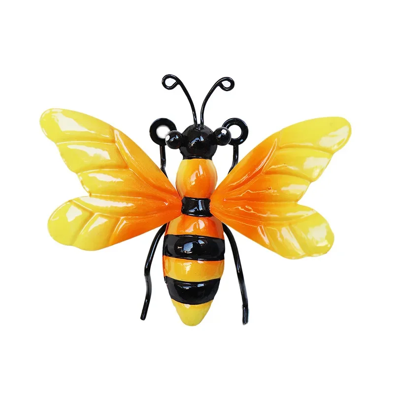 

New iron bees home hanging decorations creative metal products hardware crafts wall hanging wall decoration