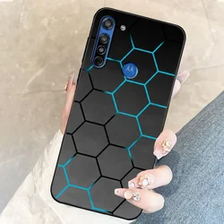 Sleek TPU Soft Silicone Fashion Phone Case - Premium Protection Cover & Stylish Design for Moto G8 (B0722)
