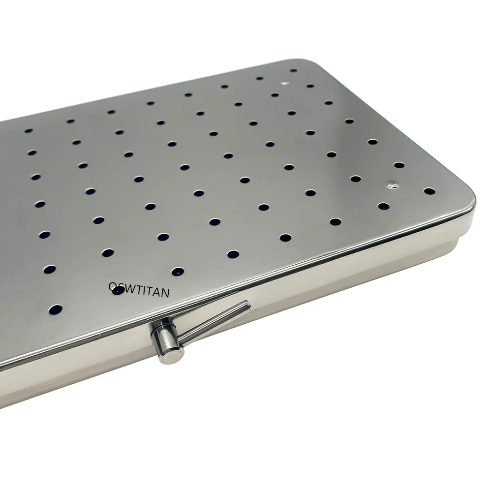 ステンレス製滅菌ケーストレイ、消毒ボックス、歯科目手術器具、中間