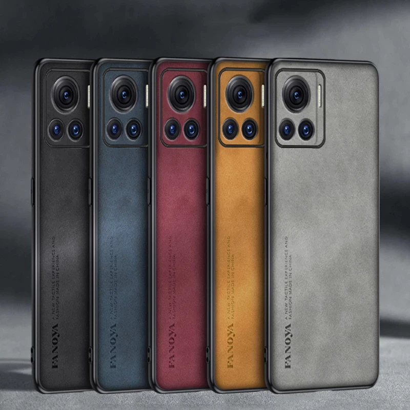 Luxury Leather Phone Case with Silicone Protection Bumper for Ultimate Comfort