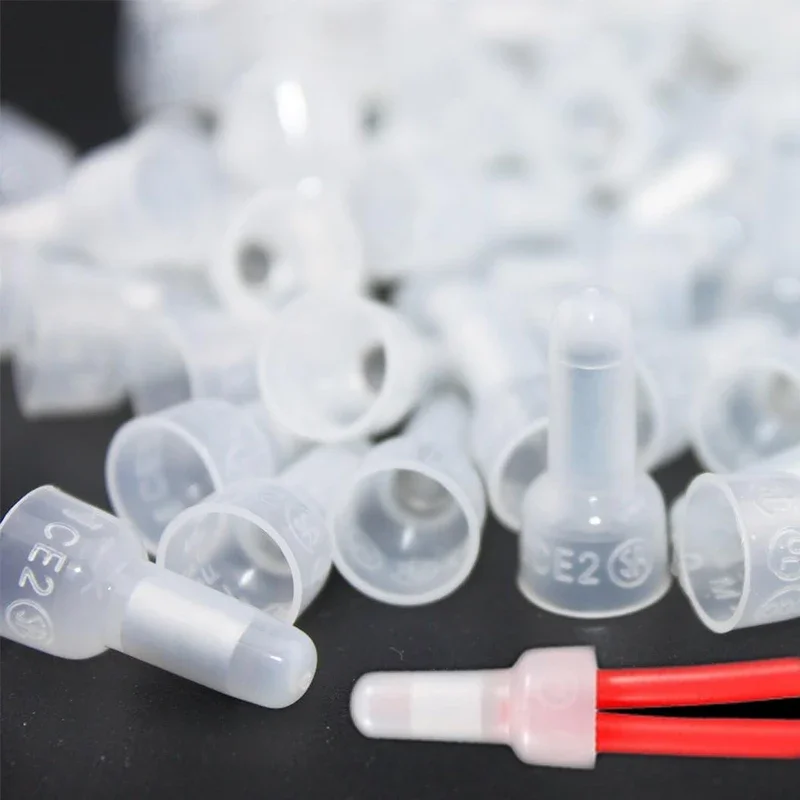 120Pcs Closed End Crimp Cap AWG Gauge Wire Connector Terminal