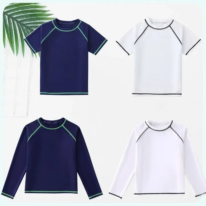 Boys swimwear children's UPF50+ two-piece quick dry sun protection swimwear for boys and students