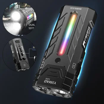 Multifunction Portable LED Flashlight 1