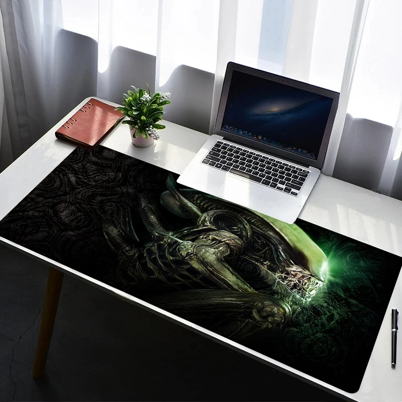 Mouse Pad Gamer XXL Custom Home Mouse Mat Desk Mats Alien Romulus Table of Office Carpet Gamer Natural Rubber Mice Pad Mousepad 4