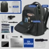 Tigernu New 15.6 17 inch Large capacity Laptop Backpack With shockproof  For Work Business Fashion Trend 2024 Backpack Best Gift 2