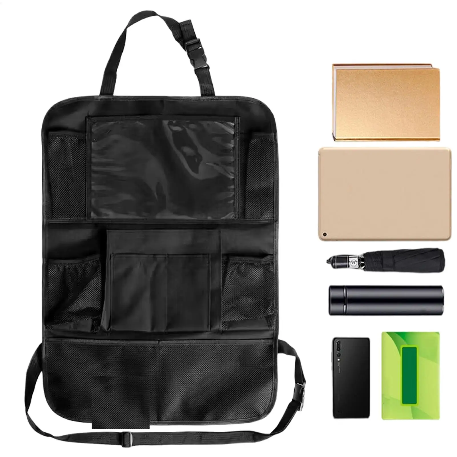 Organizer per Sedile Posteriore Auto con Tasche Multiple, per Auto, Camion, Viaggi, Campeggio, Giocattoli e Snack - Image 3