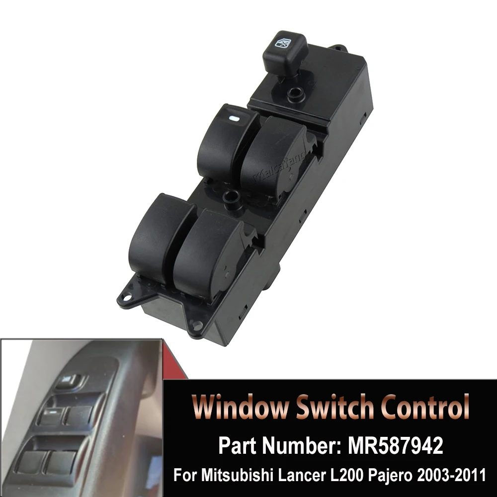 

Переключатель управления окном MR587942 для Mitsubishi Pajero Montero III 3 Lancer Triton L200 Sport Grandis MR587952 MR587931