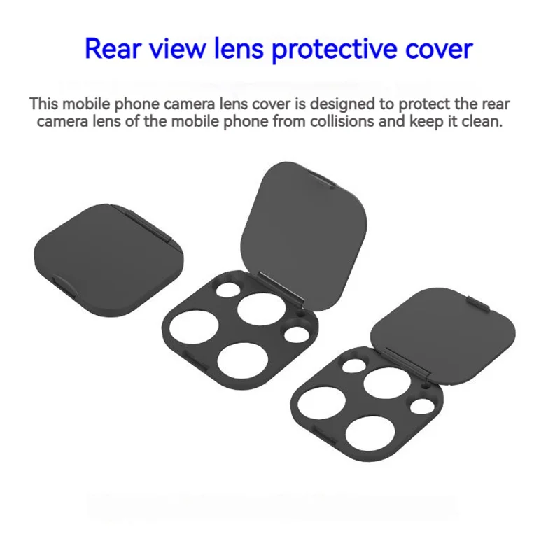 WebCam Cover Phone Back Lens Cover Plastic Privacy Protector Protective Camera Lens Case For iPhone 15 14 13 12 11 Pro Max Mini