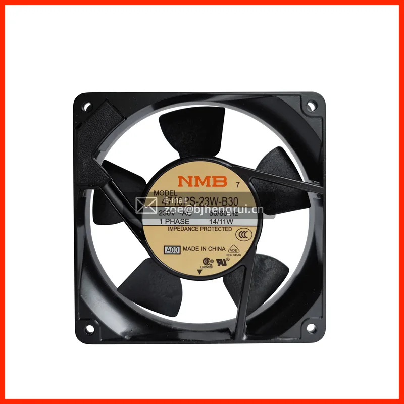 

4710PS-23W-B30 12025 230V 12CM 120*120*25mm 50/60HZ 14/11W Aluminum High Temperature Cabinet Axial Cooling Fan