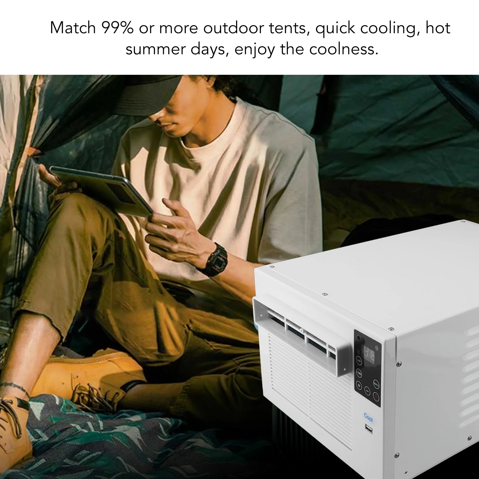 リモコン付きポータブルエアコン,ミニモバイルAC,1900btu,280W,家庭,寮