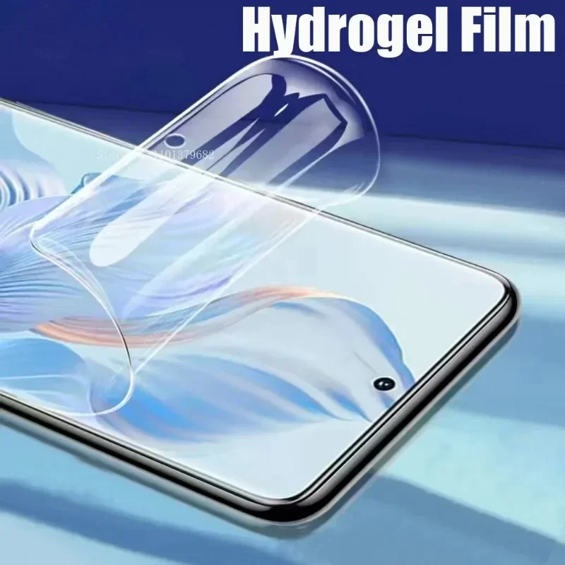 Triple Pack Full Cover Hydrogel Screen Protector Set - Flexible and Durable Display Shield