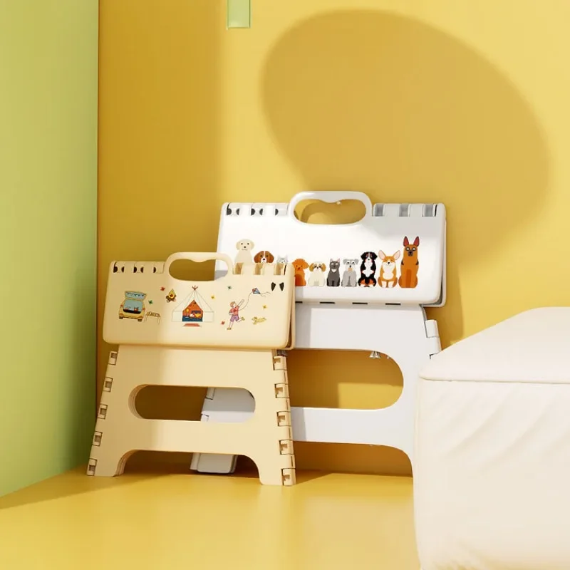 

Складной компактный скандинавский стул, портативное сиденье для ног для дома, ванной, сада, кемпинга, мебель для взрослых