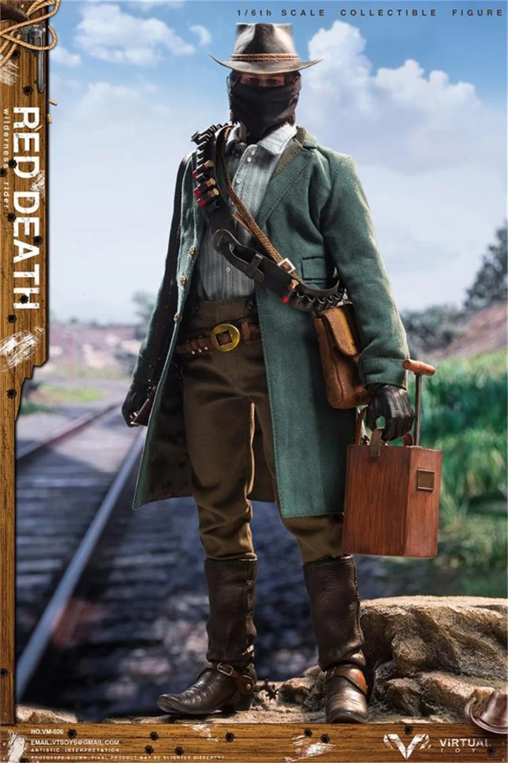 RED DEATH-WILDERNESS RIDER Wild West Cowboy(ワイルド・ウエスト・カウボーイ) 1/6 完成品 可動フィギュア(VM-026) VTS VTS】VM-026 1/6 RED DEATH-WILDERNESS RIDER Wild West Cowboy