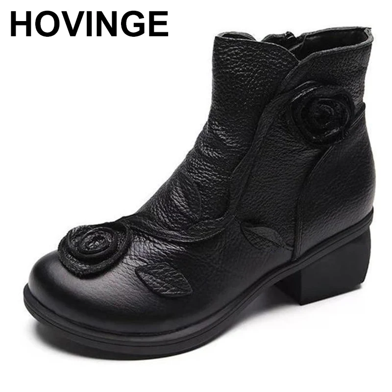 

Женские осенне-зимние ботинки на молнии, Размеры 35-42