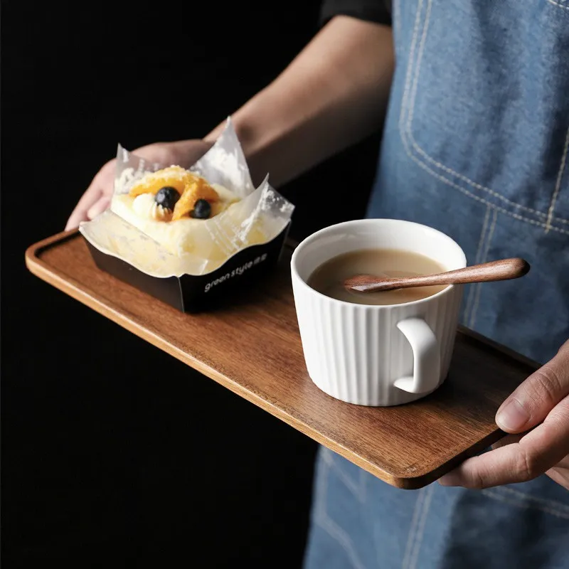 Wooden Tea Tray Serving Table