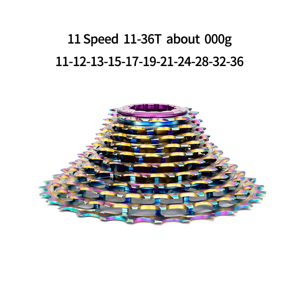 ?ZTTO 11スピード28T 32T 34T 36Tロードバイクカセット超軽量自転車フリーホイールカラフルな自転車フライホイール ZTTO ロードバイク 11 スピードフライホイール 28/30/32/34/36T 超軽量