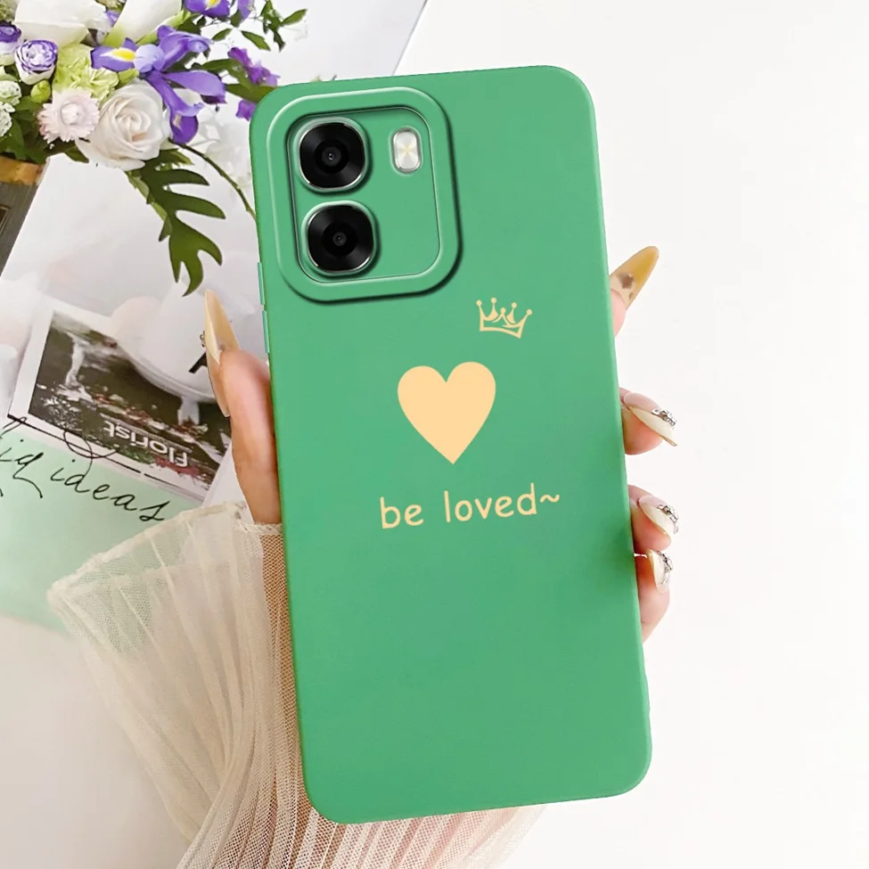 Luxury Fashion Cute Painted Silicone Case - Oppo A6 Series