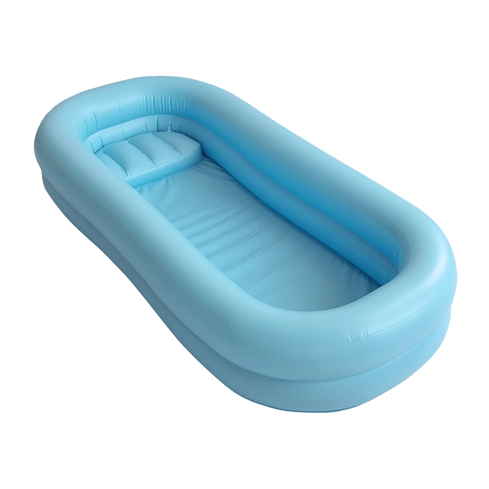Inflatable Adult Bath Tub Freestanding Blow Up Bathtub Foldable Home SPA Shower Bath Basin for Household Daily Living Accessorie 6