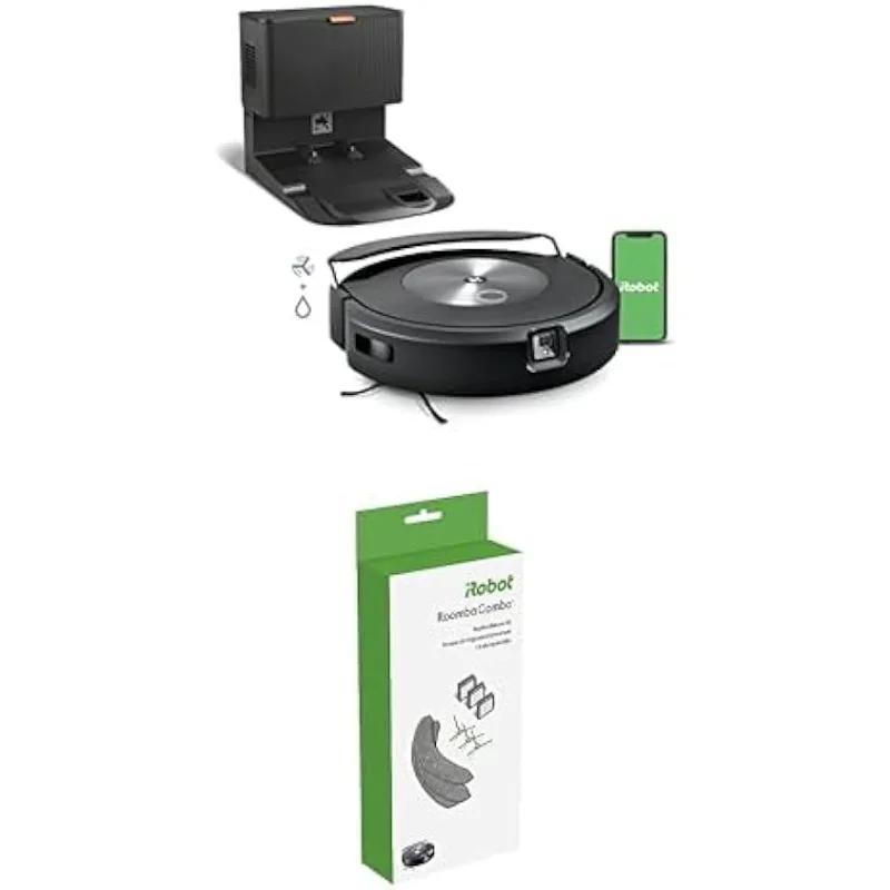 iRobot Roomba Combo J7+ w/Pads Replen Kit