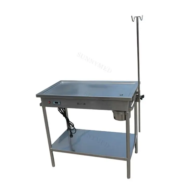 

Технические медицинские профессиональные инструменты, медицинский стол из нержавеющей стали с постоянной температурой, стол для осмотра домашних животных