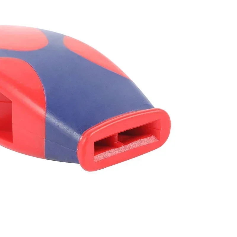 Professional Referee Whistles Survival Tool Classic ABS Seedless Whistle Cheering Bicolor Fish Mouth Whistle Football Basketball sport whistle sports whistle soccer whistle