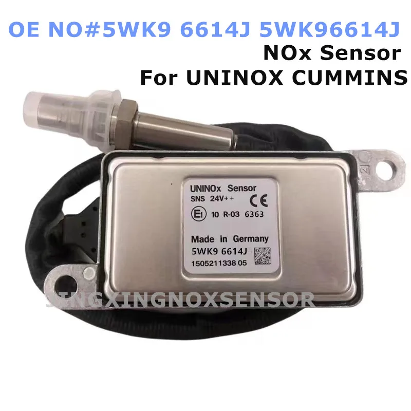 

5WK96614J 5WK9 6614J Original New Nitrogen Oxygen NOX Sensor 24V For Citroen Uninox Truck For Diesel Engine