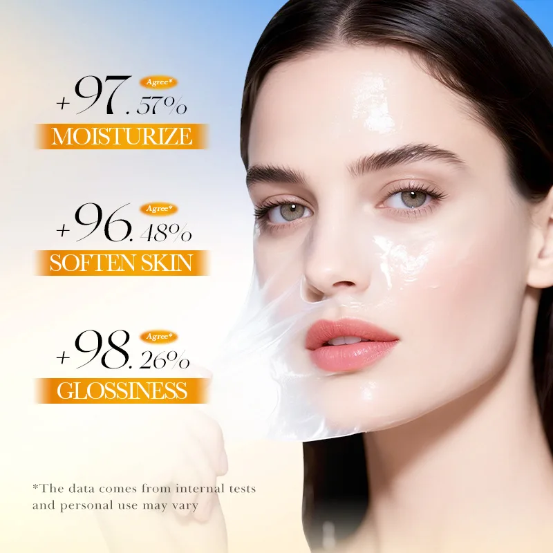 SADOER Kojic Acid Turmeric Facial Peeling Masks Whitening Moisturizing Anti-Aging Face Tear-Off Collagen Mask Korean Skin Care