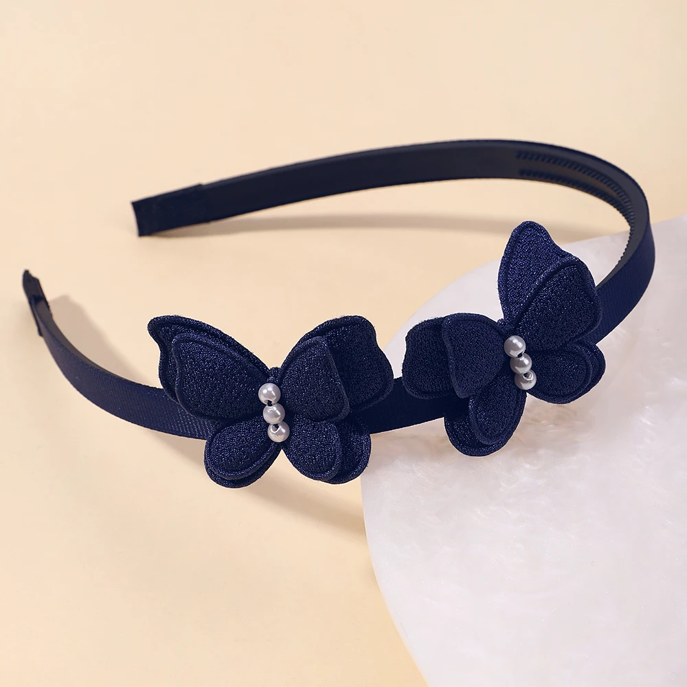 PACKOVE Handmade Butterfly Bridal Hair Accessories Black
