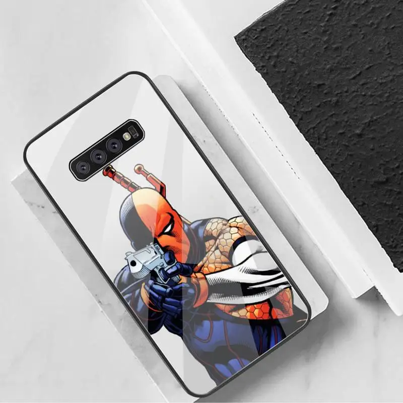 Superhero Martian Manhunter Phone Case Tempered Glass For Samsung S20 Ultra S7 S8 S9 S10 Note 8 9 10 Pro Plus Cover kawaii samsung phone cases Cases For Samsung