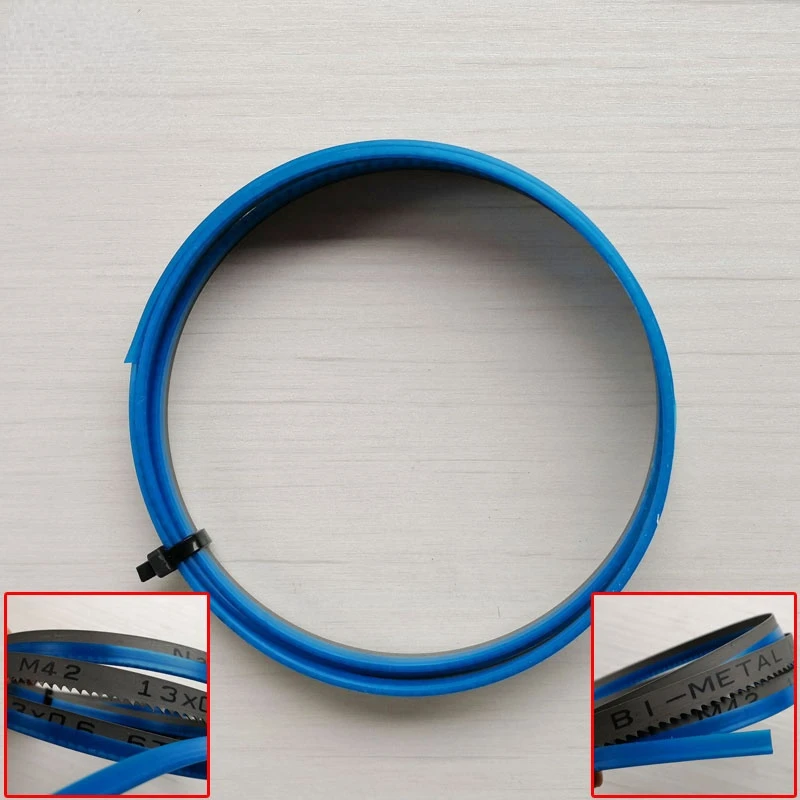 1400, 1425, 1435,  1440, 1470mm x 13 x 0.6mm x 6Tpi Saw Blade Cutting Hardwood, Soft Metal M42 Bi-Metal Band Saw Blades