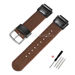 Versatile 18mm Nylon Sport Watch Strap - 18mm (Brown)