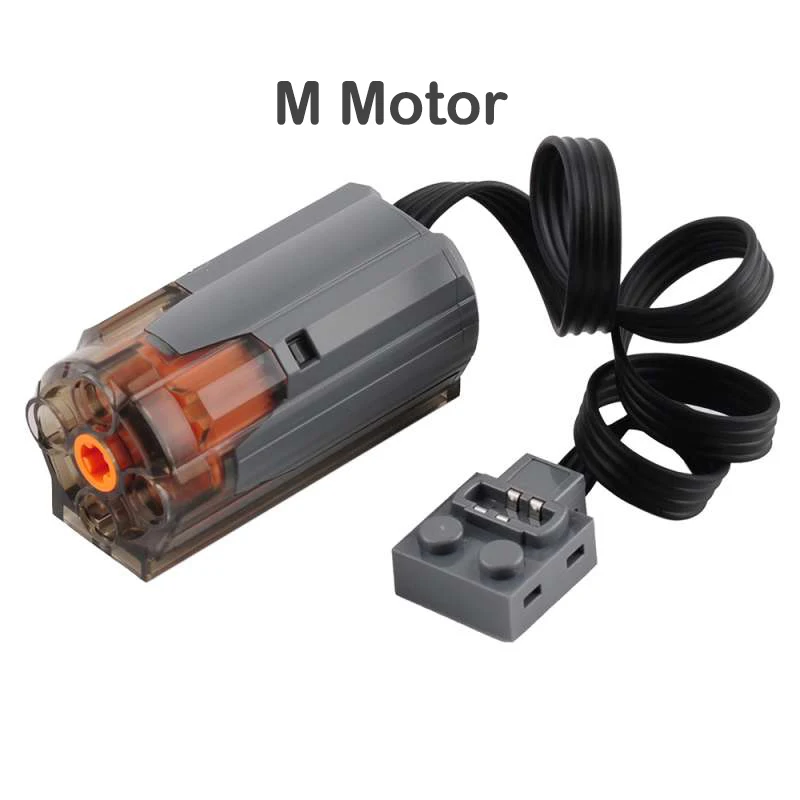 Motor Power Blocks Mould King MOC Power Functions Modified Monster Motor M L XL Motor Steering Servo PF Accessories for Legoeds
