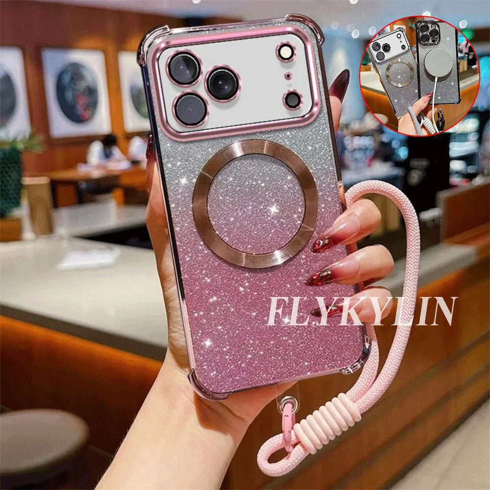 Magnetic Rechargeable Flash Paper Soft Shell with Hand Rope