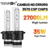 2Pcs D2S D2R HID Xenon Headlight Bulbs With Fan 27000LM Auto Headlamps 3000K 4300K 6000K 8000K 10000K 12000K Car Lights 12V 1