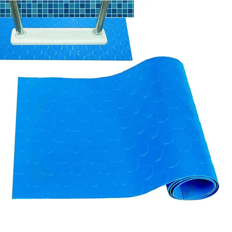 

Лестничный коврик для бассейна, нескользящий защитный складной подстилка для бассейна, для дома, кухни, ванной, улицы