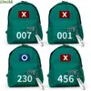 School Bags for Teens Large Capacity College Backpacks Korean Game Cosplay Knapsack Solid Casual Handbags Students Rucksack 2025 1