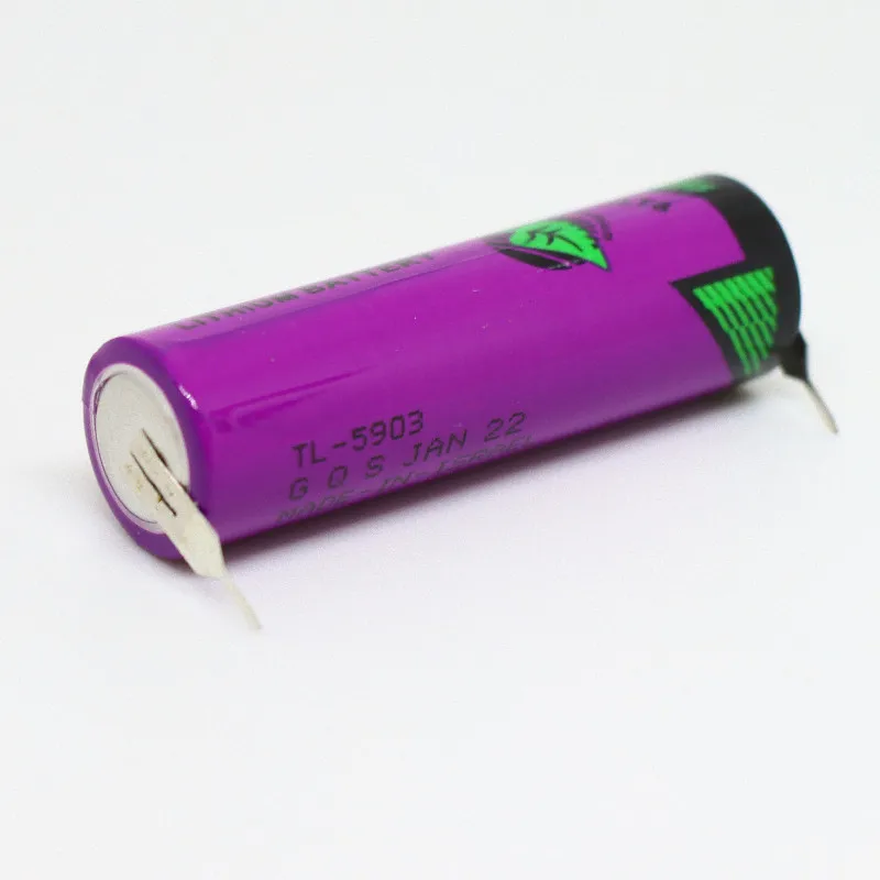3.6v 2400mah aa bateria plc cnc não-recarregável