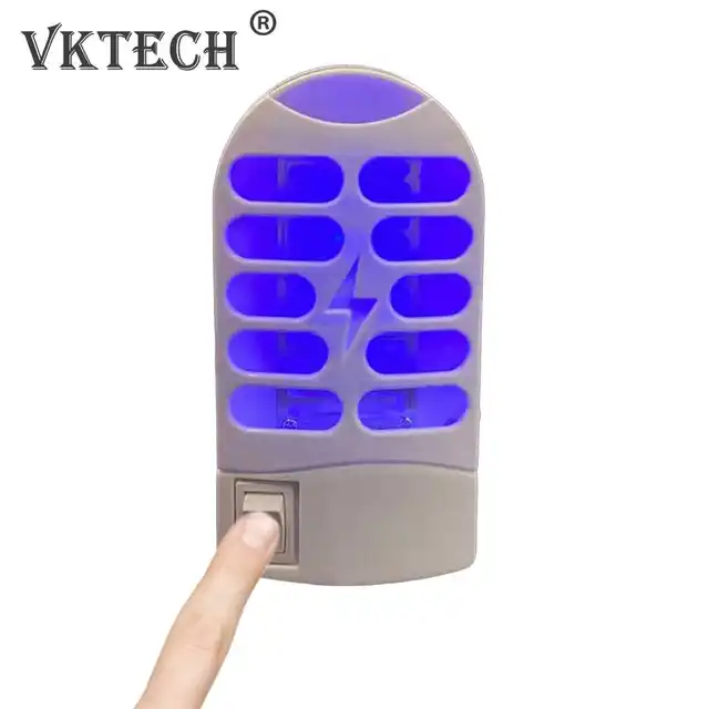 2023 Új Áramütés Szúnyoggyilkos Lámpa Led Biztonságos Eszköz Ártalmatlan Környezetbarát Az Otthoni Irodaszerek Számára - Image 5