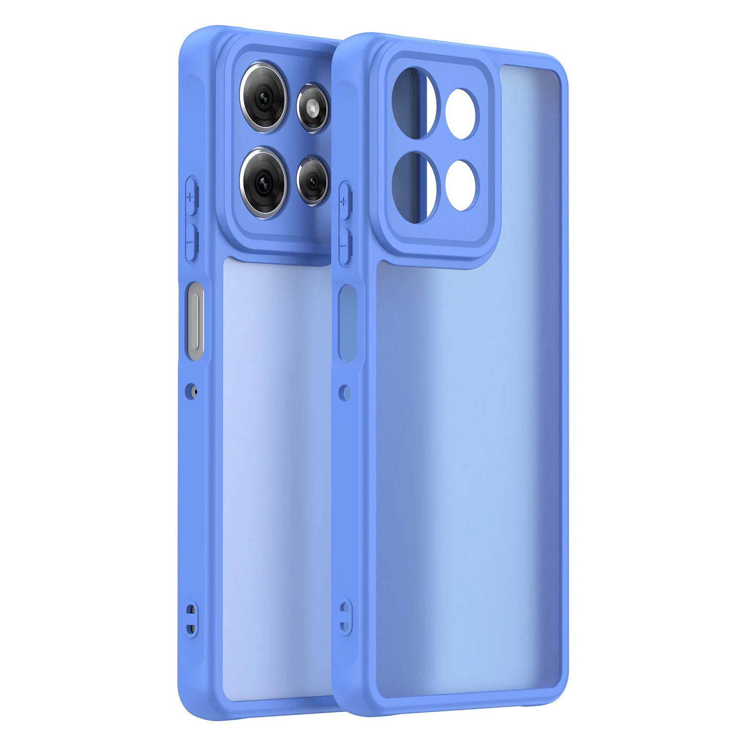 Durable Armor Bumper Shockproof Silicone Phone Case - Hard Cover Capa