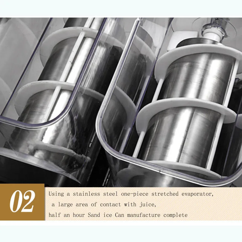 Snack Food Machinery Making Snacks And Cold Drinks Large Capacity High Efficiency Snow Melting Machine Slush Machine 2