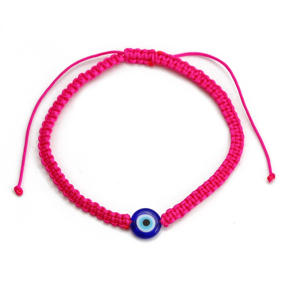 Pulsera De Cuerda Roja De La Suerte Para Hombre Y Mujer, Brazalete