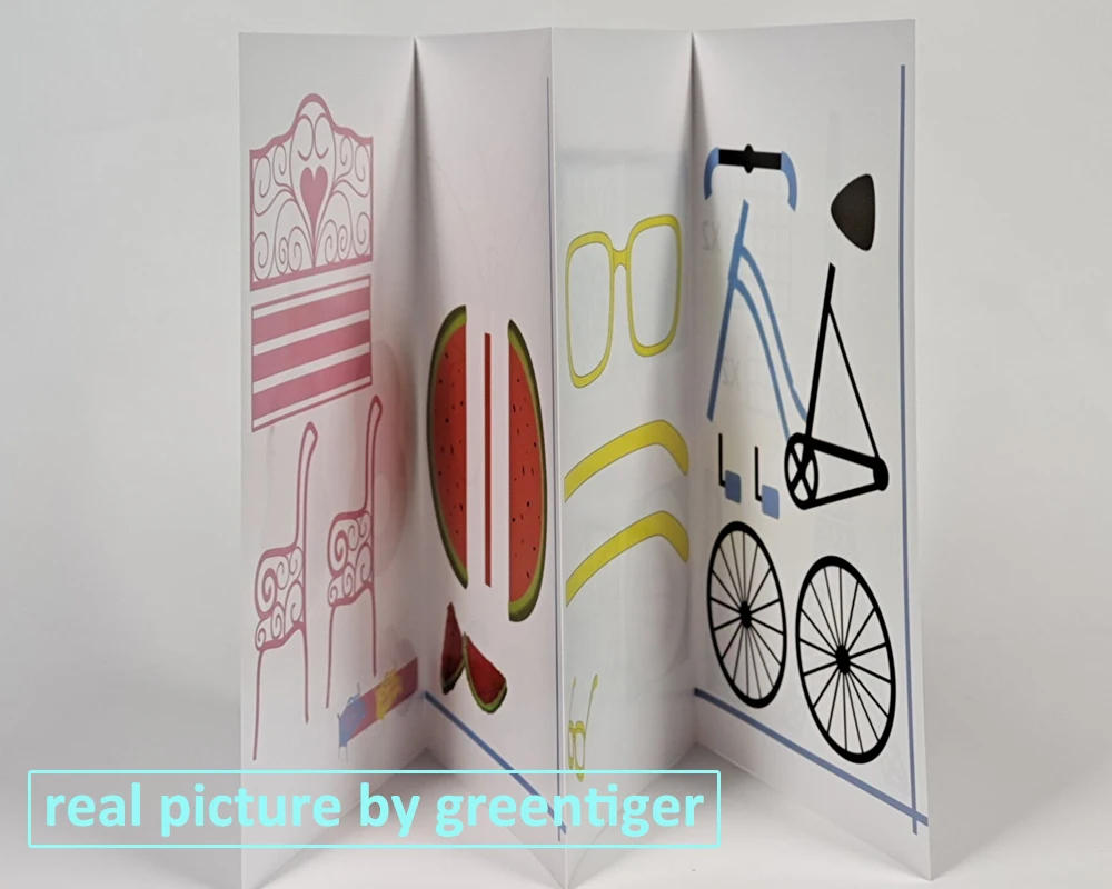 4 Sheets Random Special Paper Mold Template Drawing 3D Copy Plate for 3D Printing Pen for Kids Drawing Stencils Doodle 3d printing pen