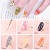 KADS 6/9/12/15/18mm Nail Art Liner Brush for Nails Red Wood Handle Drawing Lines Stripe Painting Art Design Pen Manicure Tool 5
