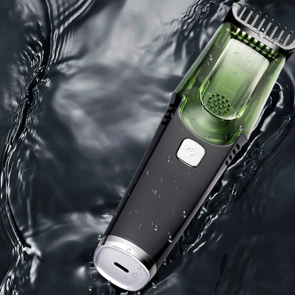 Vacuum Trimmer-Trimvac Pro, Mens Waterproof Beard Trimmer, Beard Trimmer