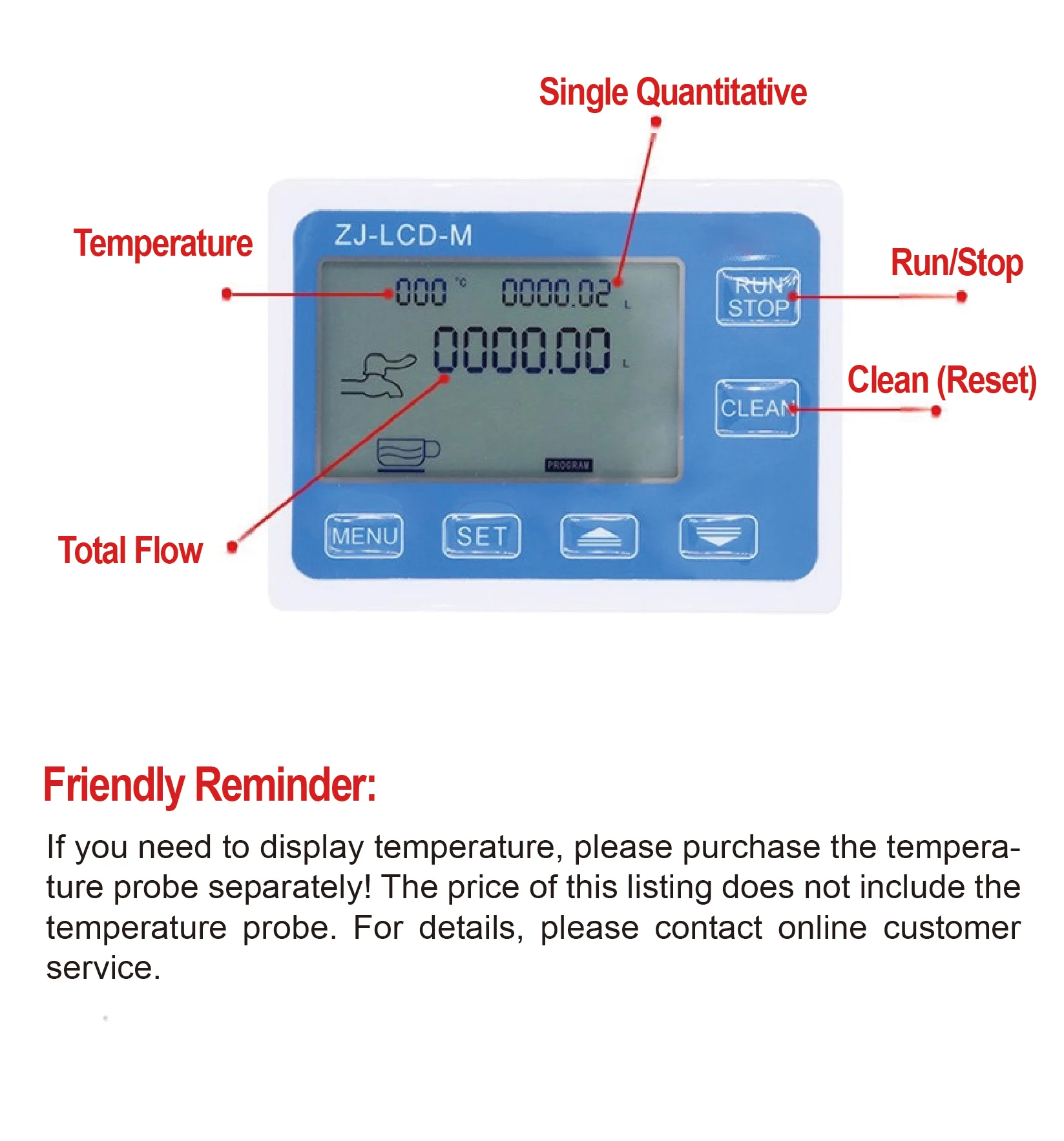 G1 Quantitative Control Instrument Set DN25 Flow Meter Controller Batch Filling