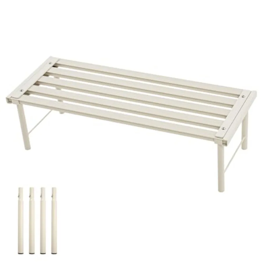 Metal Plant Stand Rust-proof Alumum Flower Pot Stand Heavy Duty Planter Display Shelving for Patio Balcony Garden Living Room D
