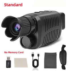 High - Definition Night Vision Monocular with Infrared Camera and 5X Digital Zoom (Standard)