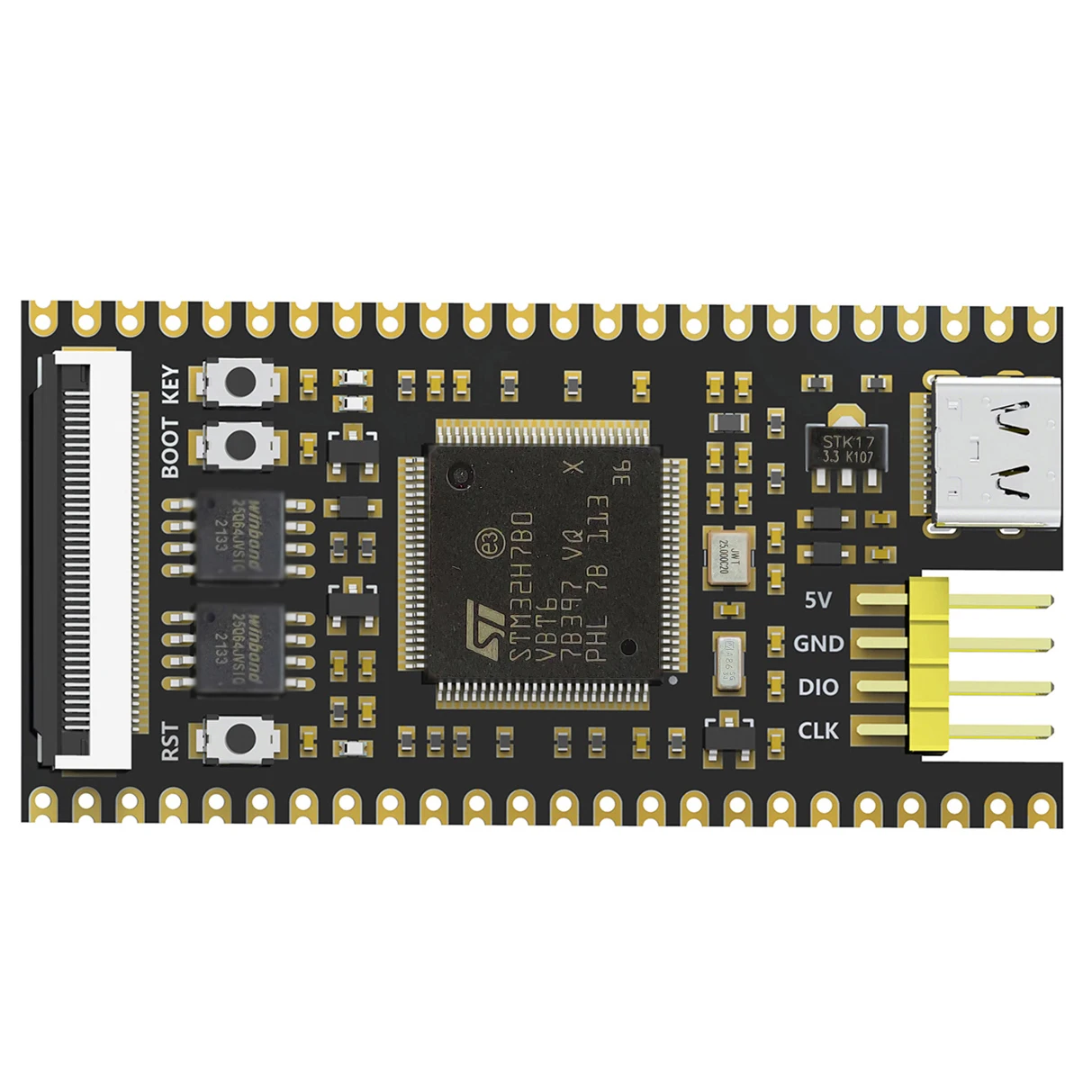 Núcleo Vbt6 da Placa do Desenvolvimento Stm32h7b0 Stm32h750 743
