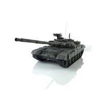 2.4Ghz Heng Long 1/16 Scale RC Tank 7.0 Plastic Version Russia T90 RTR Remote Control Battle Tank 3938 Model Toy TH17874-SMT1 1